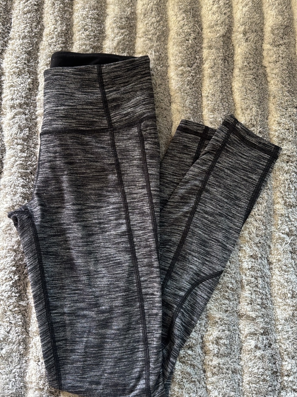 Victoria's Secret Gray Space-Dye Leggings